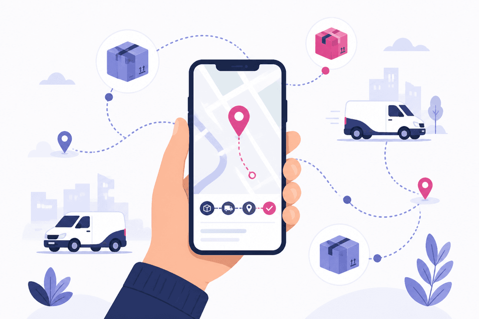 Shipclues smart tracking across courier partners on mobile